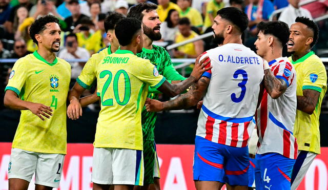 Brasil cayó 0-1 contra Paraguay en la primera rueda de estas eliminatorias. Foto: AFP Brasil cayó 0-1 contra Paraguay en la primera rueda de estas eliminatorias. Foto: AFP