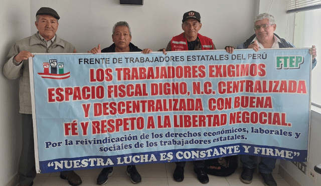 De izquierda a derecha Julio Morales Palomino, Jose Luis Sandoval, Marcos Meza Muñoz, y Martín Abeunelli Sánchez. Foto: Dax Canchari/La República De izquierda a derecha Julio Morales Palomino, Jose Luis Sandoval, Marcos Meza Muñoz, y Martín Abeunelli Sánchez. Foto: Dax Canchari/La República