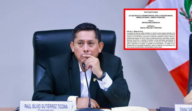 Tras no conseguir un consenso para aprobar el dictamen de la Ley Mape, Paul Gutiérrez pondrá a discusión un nuevo texto sustitutorio. Foto: composición LR/Congreso Tras no conseguir un consenso para aprobar el dictamen de la Ley Mape, Paul Gutiérrez pondrá a discusión un nuevo texto sustitutorio. Foto: composición LR/Congreso