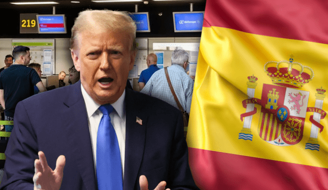 La decisión, firmada por Donald Trump, excluye del sistema ESTA a ciudadanos españoles con antecedentes de viaje a estos países desde 2011. Foto: composición LR/EFE/Freepik
