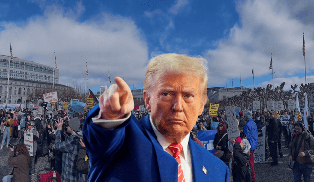 Protestas en San Francisco en contra de las políticas migratorias del gobierno de Trump. Protestas en San Francisco en contra de las políticas migratorias del gobierno de Trump.