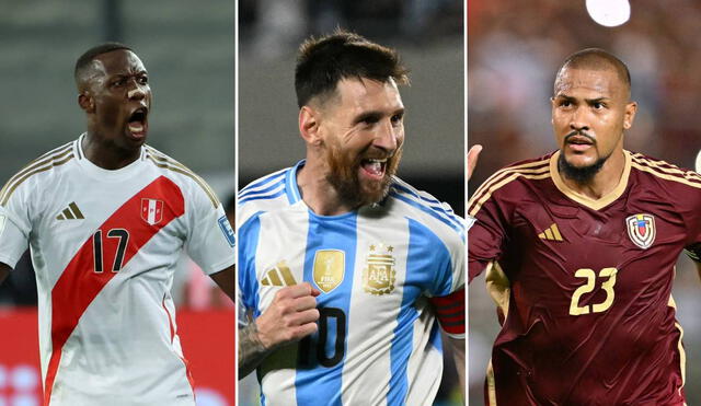 Este martes 10 de junio continúa la jornada deportiva en los diferentes torneos del mundo con miras al Mundial 2026. Foto: composición LR/AFP Este martes 10 de junio continúa la jornada deportiva en los diferentes torneos del mundo con miras al Mundial 2026. Foto: composición LR/AFP