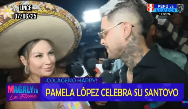 Pamela López celebró en su discoteca 'La Cueva de Kittypam' su cumpleaños 37. Foto: ATV Pamela López celebró en su discoteca 'La Cueva de Kittypam' su cumpleaños 37. Foto: ATV