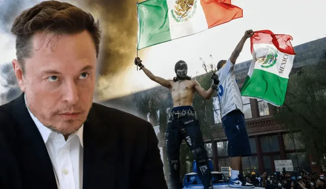 Protestas por redadas ICE en LA: Vandalismo y banderas mexicanas. Protestas por redadas ICE en LA: Vandalismo y banderas mexicanas.
