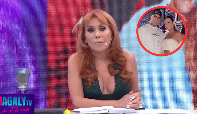 Magaly arremete contra la pareja de Pamela López con diferentes califcativos Magaly arremete contra la pareja de Pamela López con diferentes califcativos