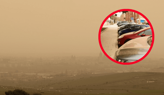 Madrid enfrenta la intrusión de aire africano, elevando los niveles de partículas en suspensión y poniendo en riesgo la salud de la población. Foto: composiciones LR/Captura Madrid enfrenta la intrusión de aire africano, elevando los niveles de partículas en suspensión y poniendo en riesgo la salud de la población. Foto: composiciones LR/Captura