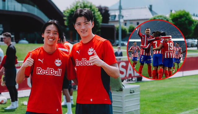 Red Bull Salzburg está en el grupo H del Mundial de Clubes. Foto: composición LR/X Red Bull Salzburg está en el grupo H del Mundial de Clubes. Foto: composición LR/X