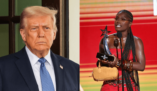 La rapera Doechii, en la ceremonia de los premios BET, criticó la ofensiva de Trump. La rapera Doechii, en la ceremonia de los premios BET, criticó la ofensiva de Trump.