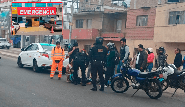 Adulto mayor lucha por su vida en una clínica local. Adulto mayor lucha por su vida en una clínica local.