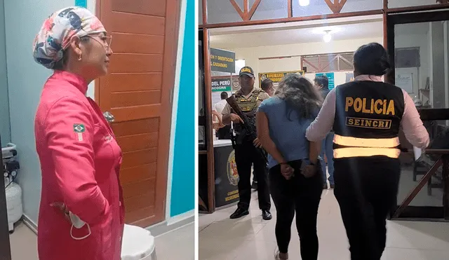 Intervenida habría declarado que estaba a unos días de sustentar su tesis. Intervenida habría declarado que estaba a unos días de sustentar su tesis.