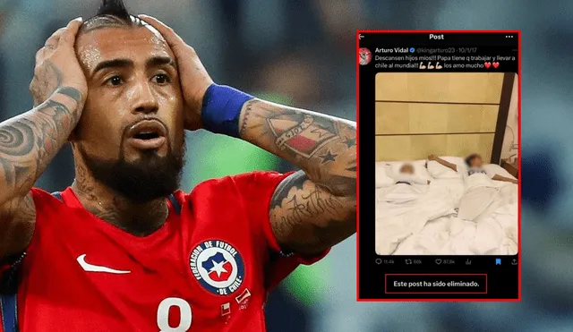 Arturo Vidal eliminó famoso tweet previo al partido de Bolivia vs Chile. Foto: Composición LR/ X/ Difusión Arturo Vidal eliminó famoso tweet previo al partido de Bolivia vs Chile. Foto: Composición LR/ X/ Difusión