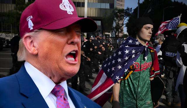 En un discurso en Fort Bragg, Donald Trump calificó a los manifestantes de Los Ángeles como "animales" y "enemigos extranjeros", defendiendo el despliegue de tropas militares. En un discurso en Fort Bragg, Donald Trump calificó a los manifestantes de Los Ángeles como "animales" y "enemigos extranjeros", defendiendo el despliegue de tropas militares.