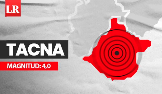 Sismo de magnitud 4,0 sacude Tacna Sismo de magnitud 4,0 sacude Tacna
