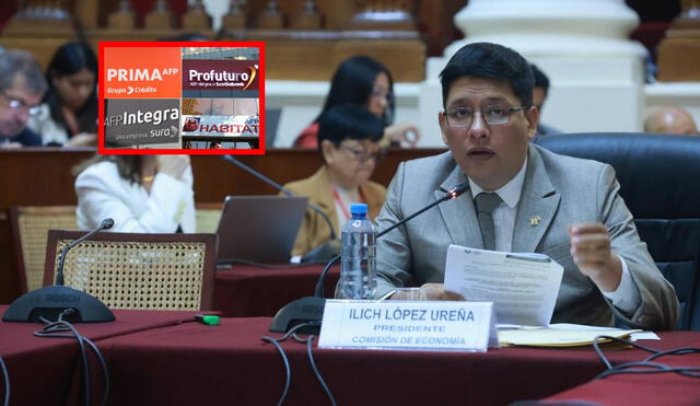 El informe de Ilich López concluyó en la necesidad de esperar los alcances del reglamento de reforma de pensiones. Foto: composición LR/Congreso El informe de Ilich López concluyó en la necesidad de esperar los alcances del reglamento de reforma de pensiones. Foto: composición LR/Congreso