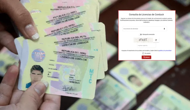 El MTC está a cargo de la entrega de las licencias de conducir a nivel nacional. El MTC está a cargo de la entrega de las licencias de conducir a nivel nacional.