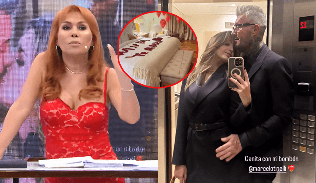 Magaly Medina criticó la sorpresa de Marcelo Tinelli. Foto: composición LR/ATV/difusión Magaly Medina criticó la sorpresa de Marcelo Tinelli. Foto: composición LR/ATV/difusión