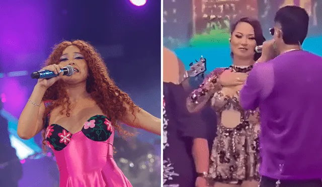 En el video se observa al cantante acercándose a Ana Lucía para interpretar algunas canciones. En el video se observa al cantante acercándose a Ana Lucía para interpretar algunas canciones.
