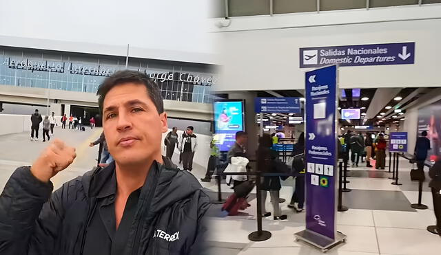 El turista argentino quedó sorprendido por la modernidad del aeropuerto Jorge Chávez, pese a la serie de cuestionamientos durante su inauguración. Foto: composición LR/ TikTok/ @cocotrips El turista argentino quedó sorprendido por la modernidad del aeropuerto Jorge Chávez, pese a la serie de cuestionamientos durante su inauguración. Foto: composición LR/ TikTok/ @cocotrips