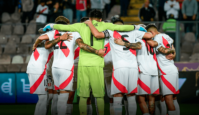 La selección peruana se encuentra actualmente bajo el mando de Óscar Ibáñez. Foto: La Bicolor