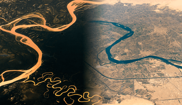 Estas investigaciones determinaron que, al incluir canales previamente ignorados, que se extienden incluso dentro del Perú, el Amazonas sería superior. Foto: composición LR/National Geographic Estas investigaciones determinaron que, al incluir canales previamente ignorados, que se extienden incluso dentro del Perú, el Amazonas sería superior. Foto: composición LR/National Geographic