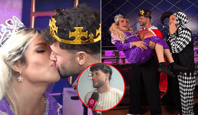 Fabio Agostini revela lo que pasó con Wendy Guevara luego de su beso en el programa de Nicola Porcella. Foto: Composición LR/Youtube/Instagram Fabio Agostini revela lo que pasó con Wendy Guevara luego de su beso en el programa de Nicola Porcella. Foto: Composición LR/Youtube/Instagram
