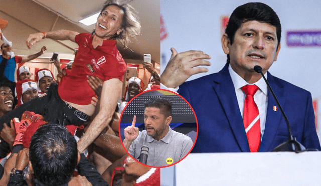 Según el periodista Pedro García, Agustín Lozano estaría buscando el retorno de Ricardo Gareca a la selección peruana. Foto: Composición LR/ Andina/ YouTube de RPP