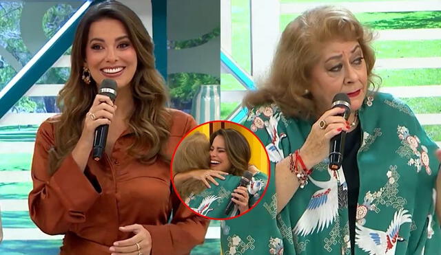 Madre de Milett y Valeria Piazza tuvieron un enfrentamiento en vivo. Foto: Composición LR/AméricaTV Madre de Milett y Valeria Piazza tuvieron un enfrentamiento en vivo. Foto: Composición LR/AméricaTV