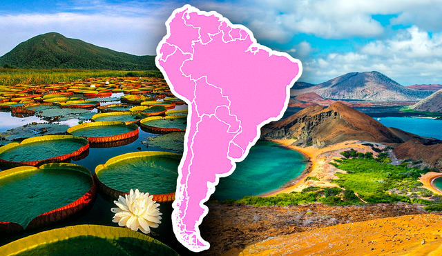 En esta selección, reunimos 7 maravillas naturales ubicadas en distintos países sudamericanos. Foto: Composición LR/Evaneos/NG. En esta selección, reunimos 7 maravillas naturales ubicadas en distintos países sudamericanos. Foto: Composición LR/Evaneos/NG.