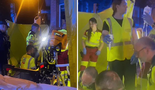 Un joven venezolano de 21 años, Fabián G.Z., murió en Madrid tras ser baleado en la cabeza durante un ataque en el barrio de Pacífico. Foto: composición LR/Captura