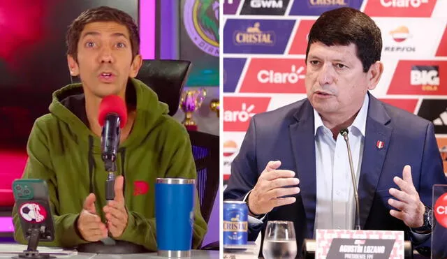 'Flaco' Granda cuestionó fuertemente a los dirigentes de clubes que apoyaron a Agustín Lozano. Foto: composición/LR/captura de YouTube 'Flaco' Granda cuestionó fuertemente a los dirigentes de clubes que apoyaron a Agustín Lozano. Foto: composición/LR/captura de YouTube
