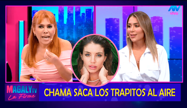 La Chama reveló que hubo testigos de un incidente violento con Flavia, quien supuestamente amenazó con una demanda por sus declaraciones. Foto: ATV La Chama reveló que hubo testigos de un incidente violento con Flavia, quien supuestamente amenazó con una demanda por sus declaraciones. Foto: ATV