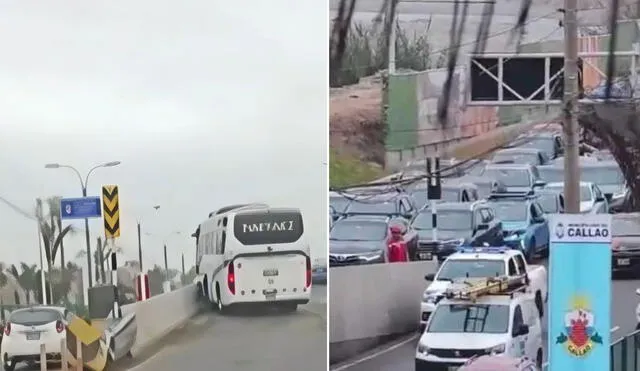 Se confirmó que el conductor y 3 personas resultaron heridas tras choque de bus turístico en la av. Morales Duárez. Foto: Composición LR/Canal N/Kevin García-URPI LR Se confirmó que el conductor y 3 personas resultaron heridas tras choque de bus turístico en la av. Morales Duárez. Foto: Composición LR/Canal N/Kevin García-URPI LR