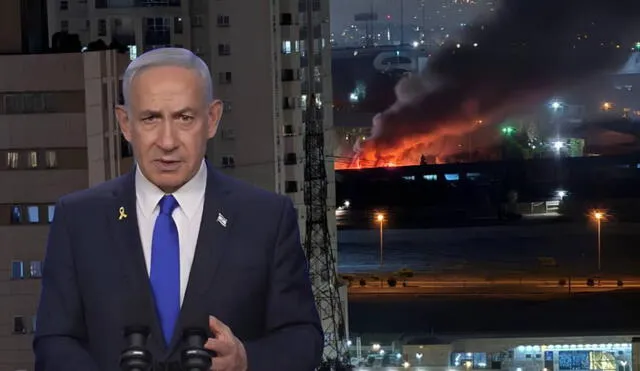El primer ministro israelí, Benjamín Netanyahu, advirtió que los bombardeos a Irán continuarán tras considerar que el país podrían producir bombas atómicas. Foto: composición LR/ X El primer ministro israelí, Benjamín Netanyahu, advirtió que los bombardeos a Irán continuarán tras considerar que el país podrían producir bombas atómicas. Foto: composición LR/ X