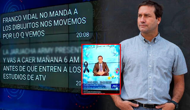 El periodista mostró que un usuario del Poder Judicial habría filtrado sus datos personales. Se inició una investigación al respecto. Foto: Composición LR/ATV El periodista mostró que un usuario del Poder Judicial habría filtrado sus datos personales. Se inició una investigación al respecto. Foto: Composición LR/ATV