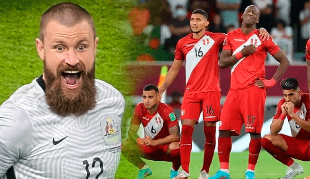 Andrew Redmayne atajó los penales de Luis Advíncula y Alex Valera en el repechaje a Qatar 2022. Foto: composición LR/Movistar Deportes/AFP Andrew Redmayne atajó los penales de Luis Advíncula y Alex Valera en el repechaje a Qatar 2022. Foto: composición LR/Movistar Deportes/AFP