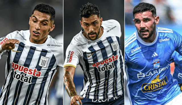 Los tres futbolistas tuvieron un destacado paso por la Liga 1, jugando por Alianza Lima y Sporting Cristal respectivamente. Foto: composición LR/ATV/Cancha en mancha/Todo Sport