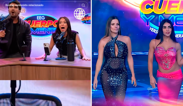 Jazmín Pinedo también fue parte de una de las integrantes de 'Esto es guerra'. Foto: Composición LR/TikTok/facebook.