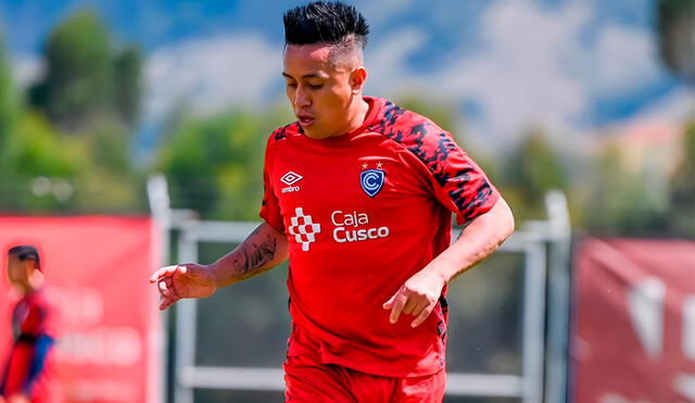 Christian Cueva lleva marcados 6 goles en este 2025 con el Papá. Foto: Cienciano Christian Cueva lleva marcados 6 goles en este 2025 con el Papá. Foto: Cienciano