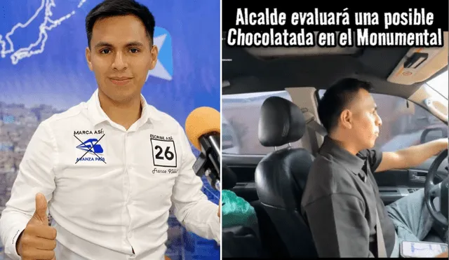 El alcalde de Ate se mostró muy optimista con la propuesta. Foto: composición LR/Andina/TikTok El alcalde de Ate se mostró muy optimista con la propuesta. Foto: composición LR/Andina/TikTok