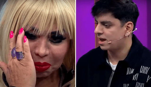 Susy Díaz rompe en llanto con presunta revelación de su padre biológico por parte de un vidente. Foto: Composición LR/captura Youtube
