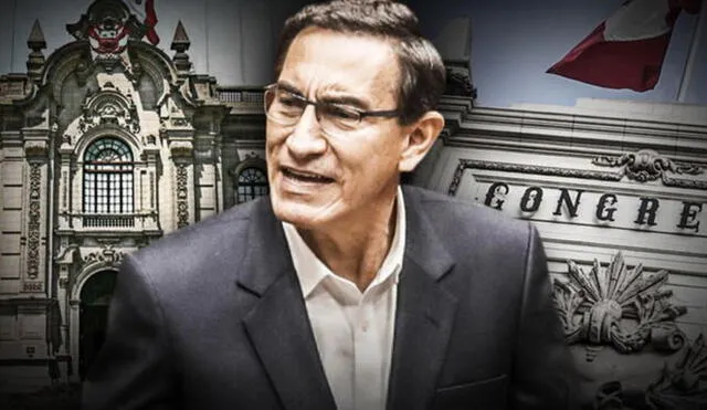 Martín Vizcarra fue inhabilitado por el Congreso. Foto: composición LR Martín Vizcarra fue inhabilitado por el Congreso. Foto: composición LR