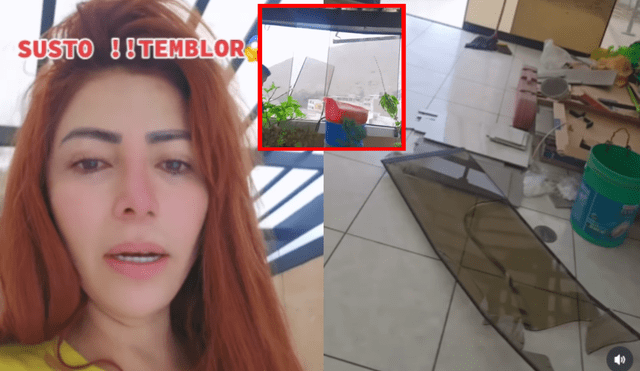 Milena Zárate contó también que su casa estaba en plena remodelación. Foto: Composición LR/Instagram. Milena Zárate contó también que su casa estaba en plena remodelación. Foto: Composición LR/Instagram.