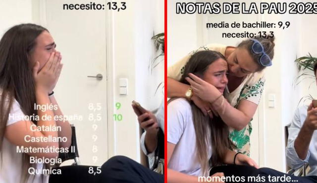 La joven española buscaba ingresar a Medicina en la Complutense de Madrid, pero no pudo obtener el puntaje. Foto: composición LR/ TikTok La joven española buscaba ingresar a Medicina en la Complutense de Madrid, pero no pudo obtener el puntaje. Foto: composición LR/ TikTok