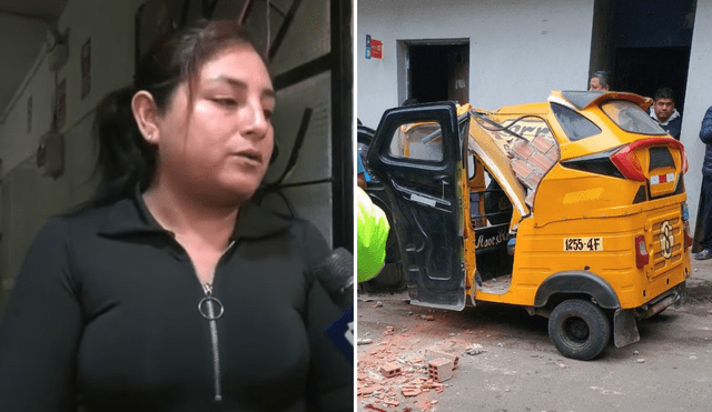 Hermana de fallecido en Independencia durante sismo se pronuncia. Foto: composición LR Hermana de fallecido en Independencia durante sismo se pronuncia. Foto: composición LR