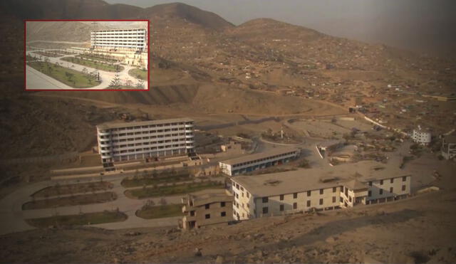 La insólita universidad peruana abandonada en un cerro de Lima desde 2019, tras no obtener licencia de Sunedu: solo tuvo 79 graduados. Foto: composición LR/Revivetelevisión.