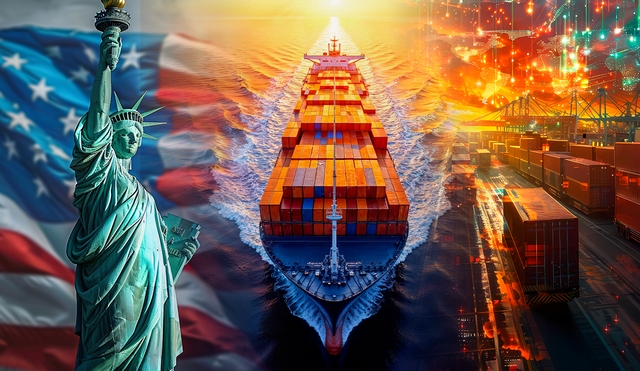 Estados Unidos controló el canal de Panamá hasta 1999. Foto: composición LR/Freepik Estados Unidos controló el canal de Panamá hasta 1999. Foto: composición LR/Freepik