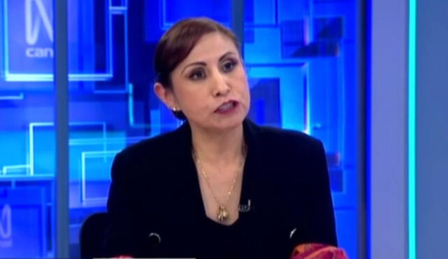 Patricia Benavides no retrocede y se ampara en una resolución inconstitucional. Foto: captura de Canal N Patricia Benavides no retrocede y se ampara en una resolución inconstitucional. Foto: captura de Canal N