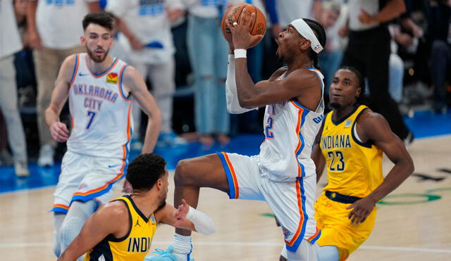 Shai Gilgeous-Alexander fue una de las grandes figuras del Thunder en el Game 5. Shai Gilgeous-Alexander fue una de las grandes figuras del Thunder en el Game 5.
