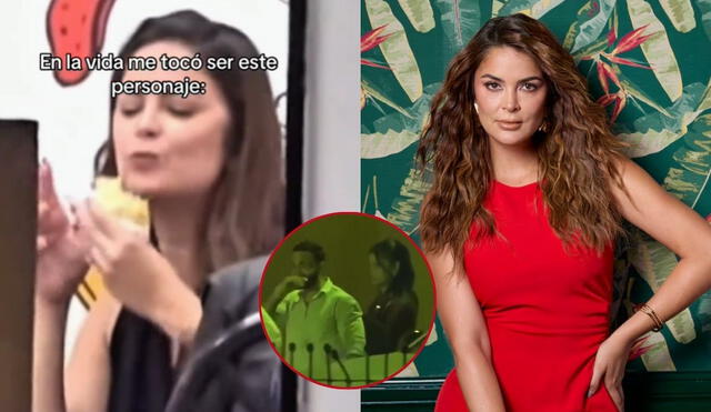 La influencer publicó divertido TikTok tras su ampay. La influencer publicó divertido TikTok tras su ampay.