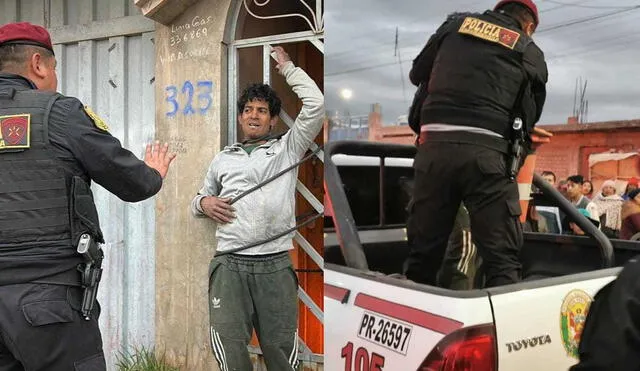 Delincuente es amarrado tras ser acusado de robo en Juliaca. Foto: Composición LR/Cinthia Alvarez Delincuente es amarrado tras ser acusado de robo en Juliaca. Foto: Composición LR/Cinthia Alvarez